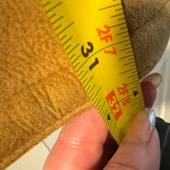 70s Sawyer Leather Wool Rancher Yellowstone Western Jacket Sz40 Vintage Sherling - Picture 11 of 14